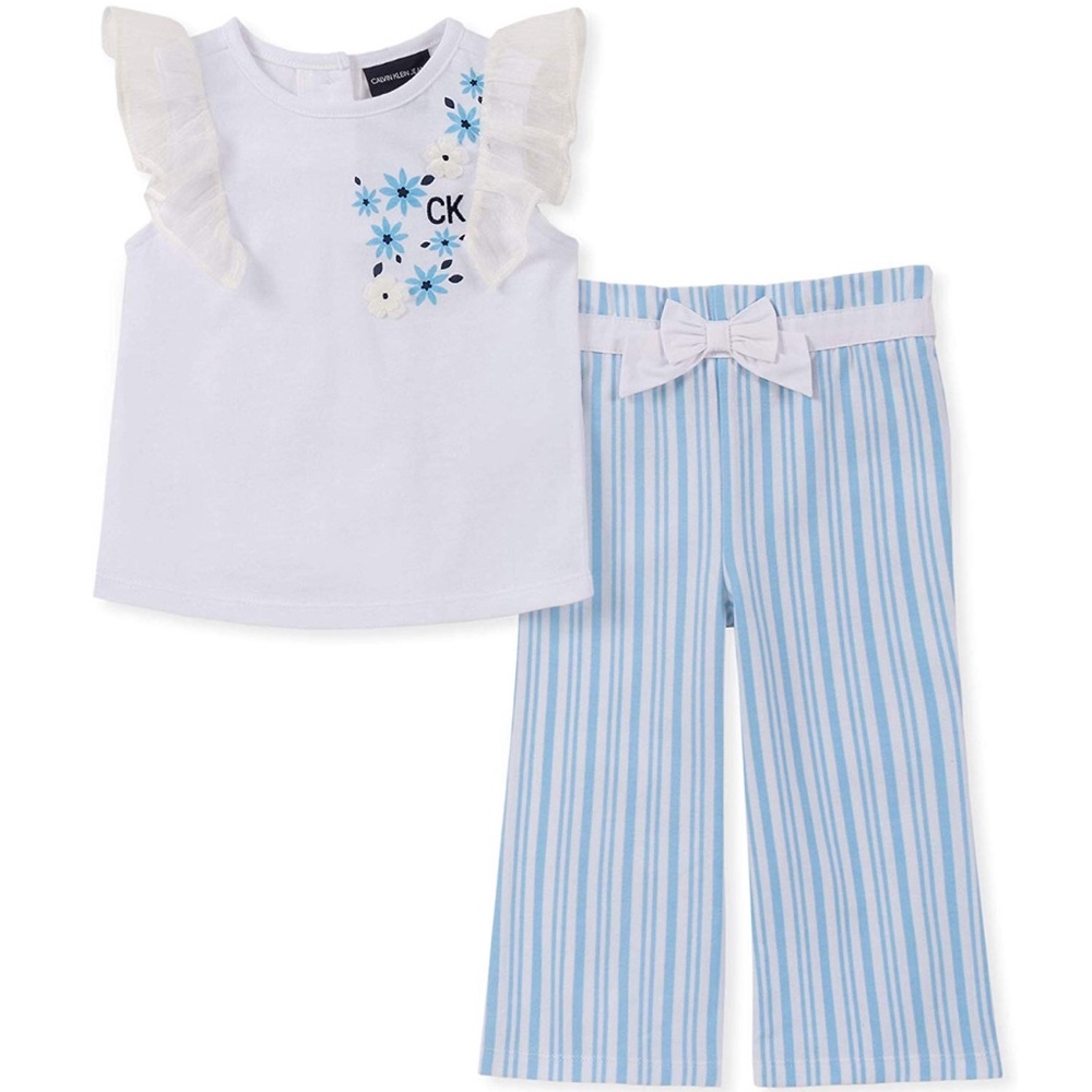 Calvin Klein Toddler girls pants set